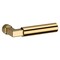 Baldwin L029 Lever Unlacquered Brass Door Levers Unlacquered Brass L029.031.MR - alternate 1